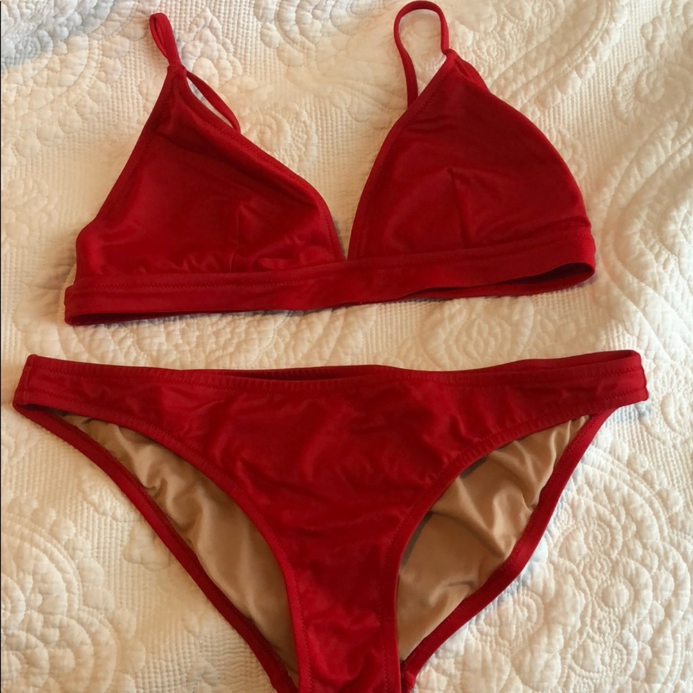 J.Crew Red Bikini - image 1
